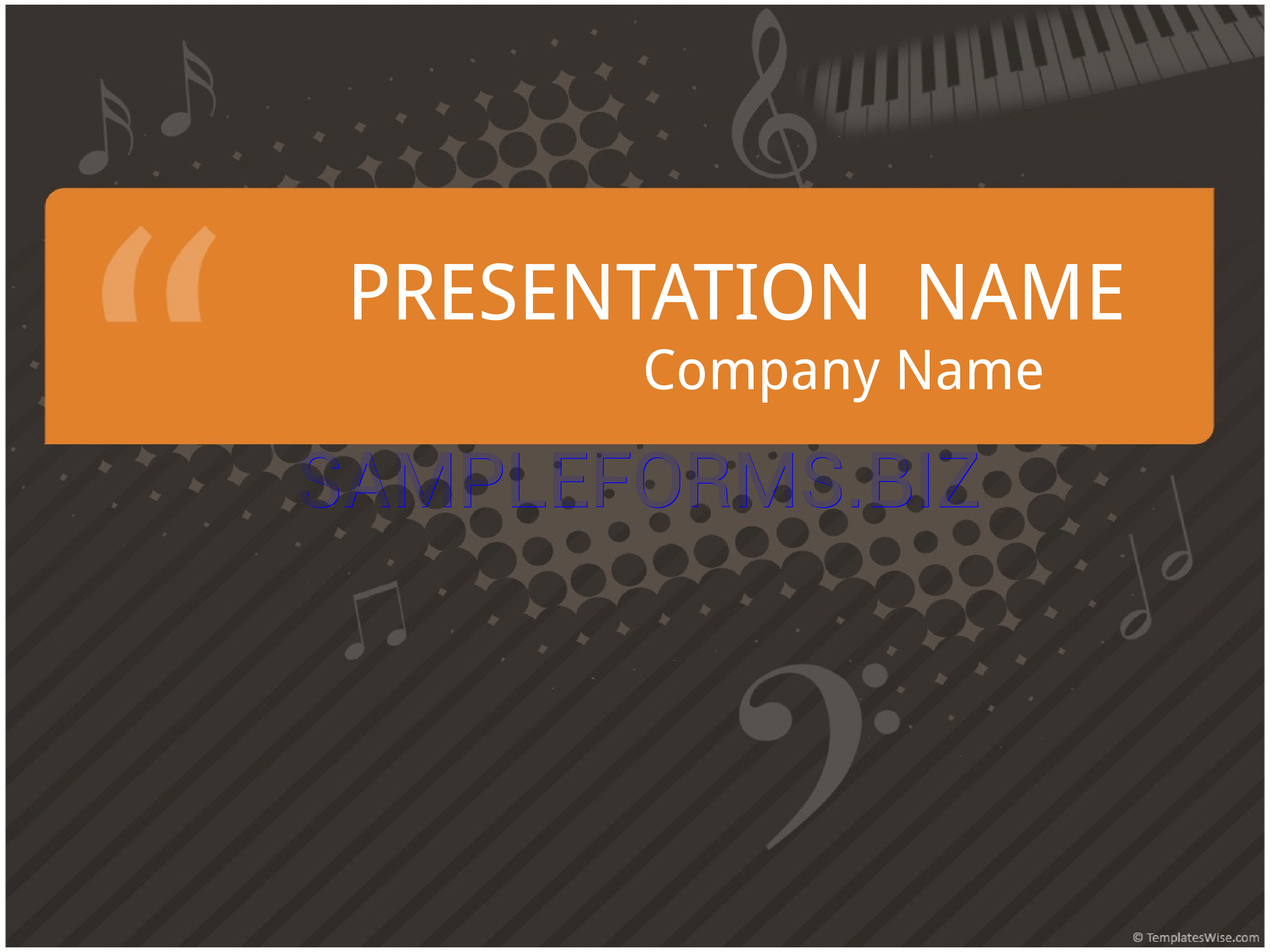 Preview free downloadable Music Class Presentation in PDF (page 1)