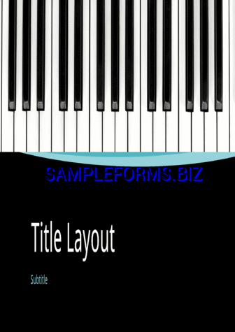 Musical Curves Presentation (Widescreen) pdf potx free